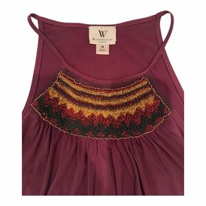 Y2K beaded going out top